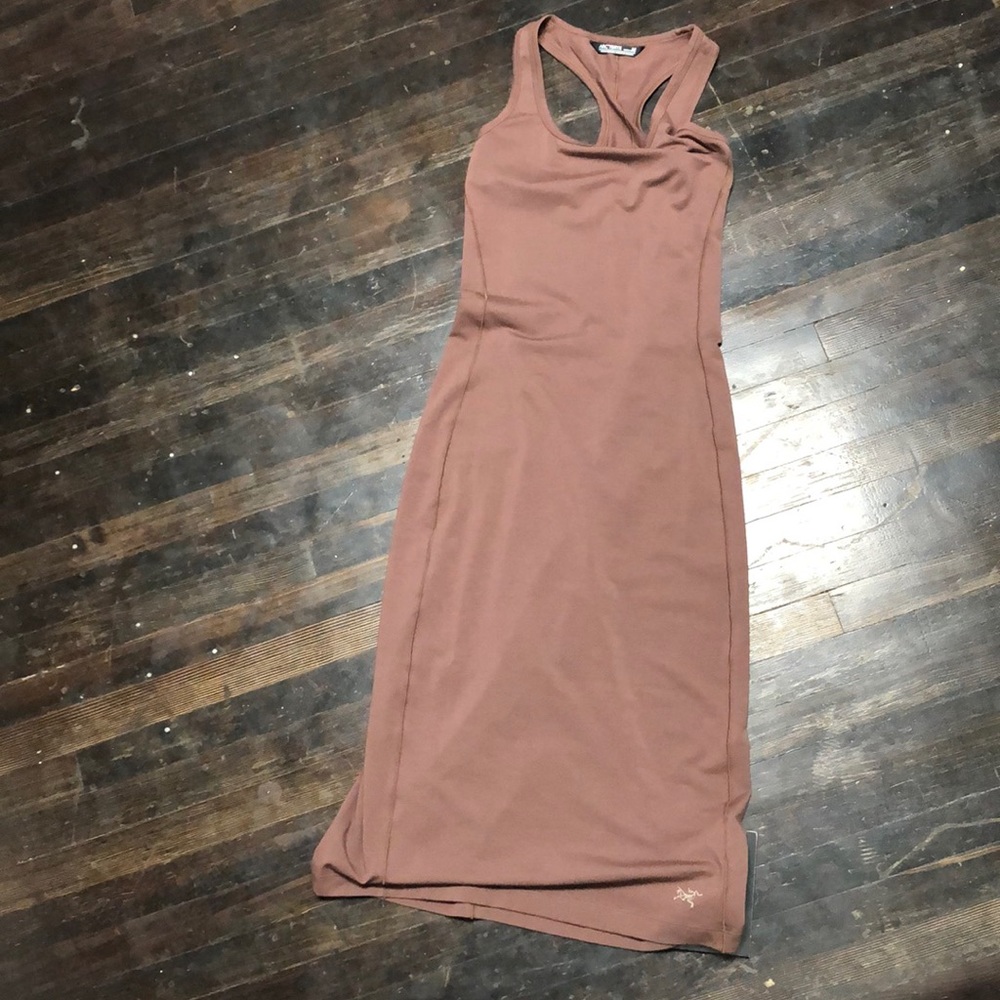 Arcteryx Lynx long dress. Brown, sz small